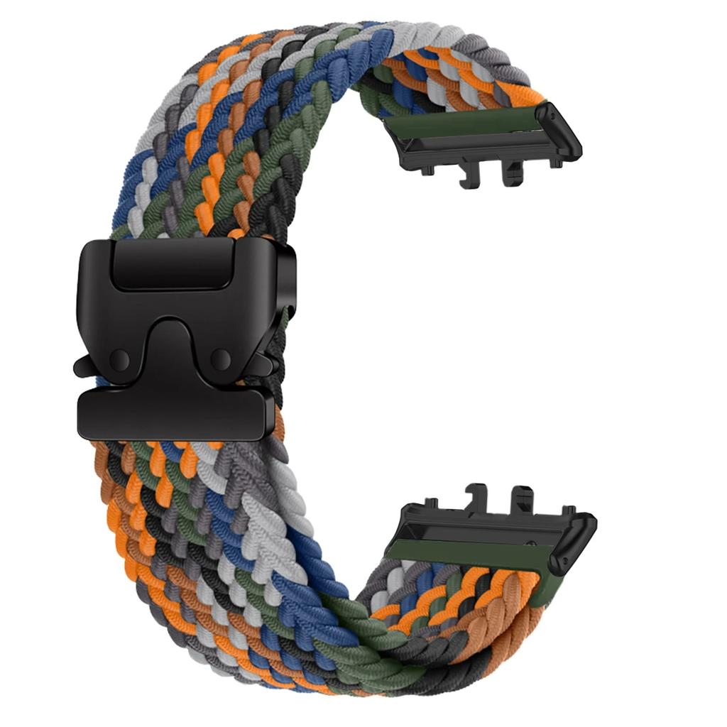 Elastic Braided Solo Loop Nylon Strap For Samsung Galay Fit 3 Strap Men Women Replacement Watchband For Samsung Galay Fit 3 Band