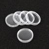 100x. Transparent Coin Capsules Coin Case Holders 25mm Container Storage Box New