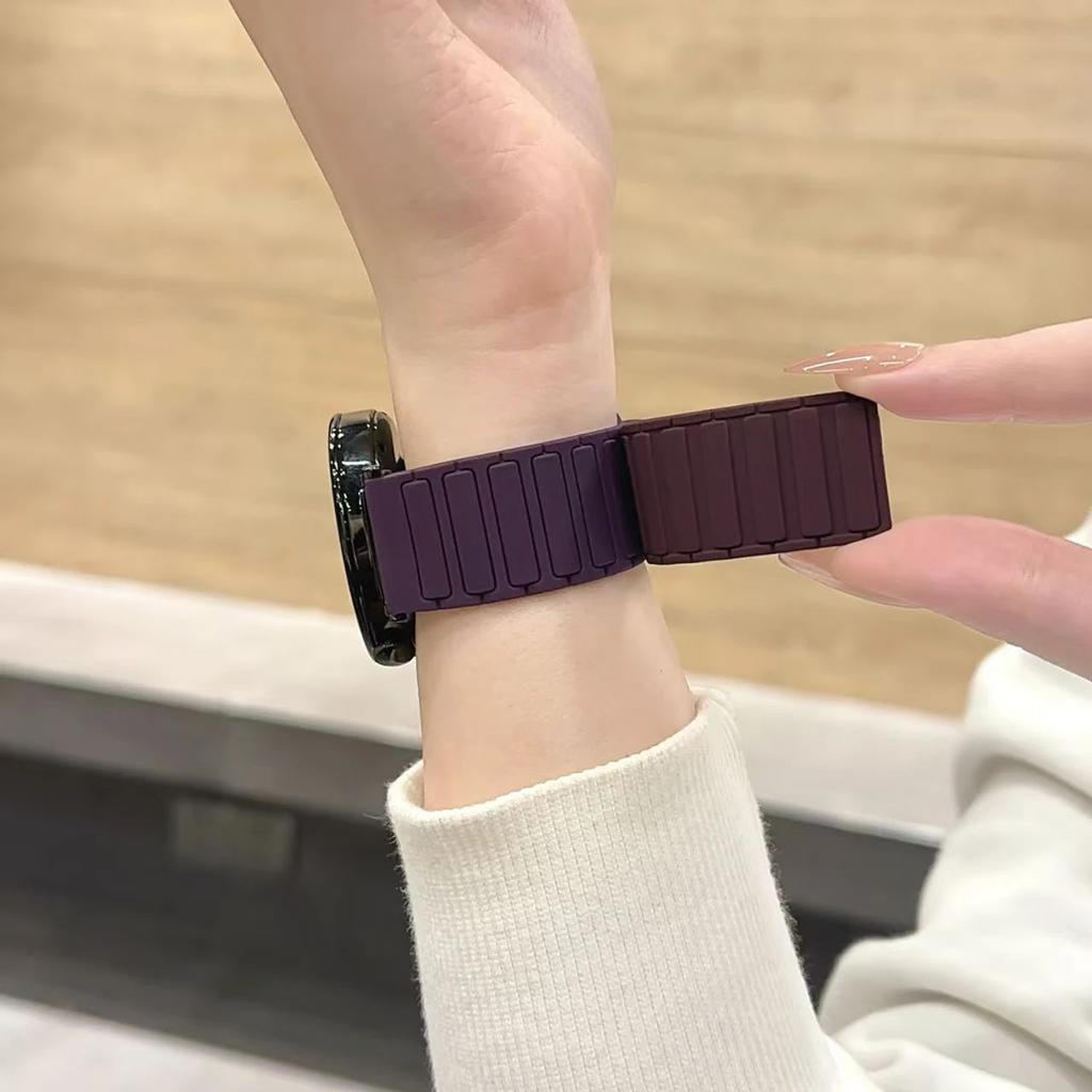 18mm 20mm 22mm Magnetic Band For Huawei Watch GT5/4/3Pro 46mm 4/3Pro Soft Silicone Loop Strap For Amazfit Balance GTR 4/3/2 47mm