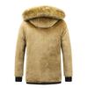Men Winter Windproof Fleece Warm Thick Jacket Parkas Coat Men Fashion Hooded Fur Collar Jacket Classic Casual Parka Men