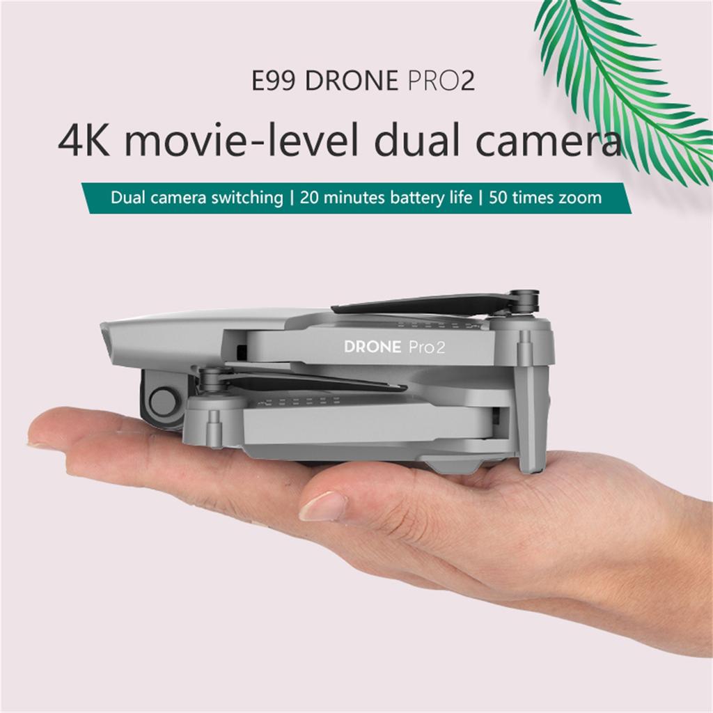 E99 Faltbarer Quadrocopter für Luftaufnahmen mit langer Lebensdauer, 4K-Doppelkamera