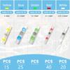 100 Pieces Solder Seal Wire Connector Kit Home Appliance Repair Car Motorcycle Marine Heat Shrinkable Butt Connector Insulat