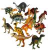 12pcs/lot Dinosaur Plastic Jurassic Model Congnition Toys for Children