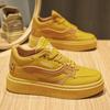 Unisex Fashion Sneakers With Skull Print Low-Heel Casual Shoes Youth Daily Wear