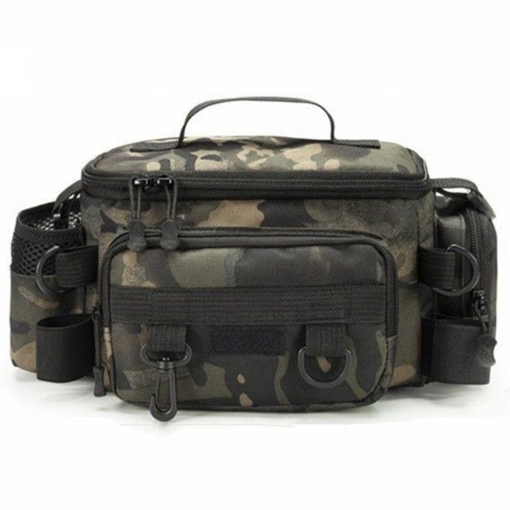 Crossbody Fishing Tackle Bags Waterproof Fishing Bags Fishing Lure Backpack Outdoor Camping