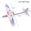 PP Electric Large Foam Glider Aircraft Toy USB Rechargeable Hand Throwing Flying Airplane