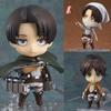 1 Box Angriff auf Titan Anime Figuren Levi Ackerman 390 417 Eren Jaeger 375 Action Figur Ver.PVC Niedlichen Spielzeug Modell Kinder Puppe Brinquedos