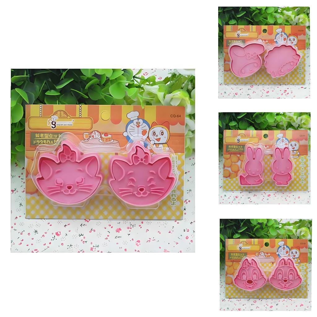 Disney Cartoon 3d Cookie Mold With Animal Shapes For Diy Baking And Holiday Gifts