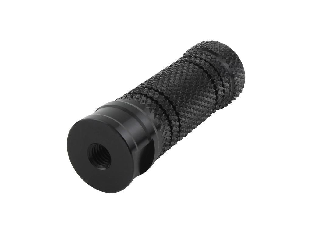 POSH FAITH Motorcycle Supplies Aluminum Machined Step Bar Knurling [Straight]