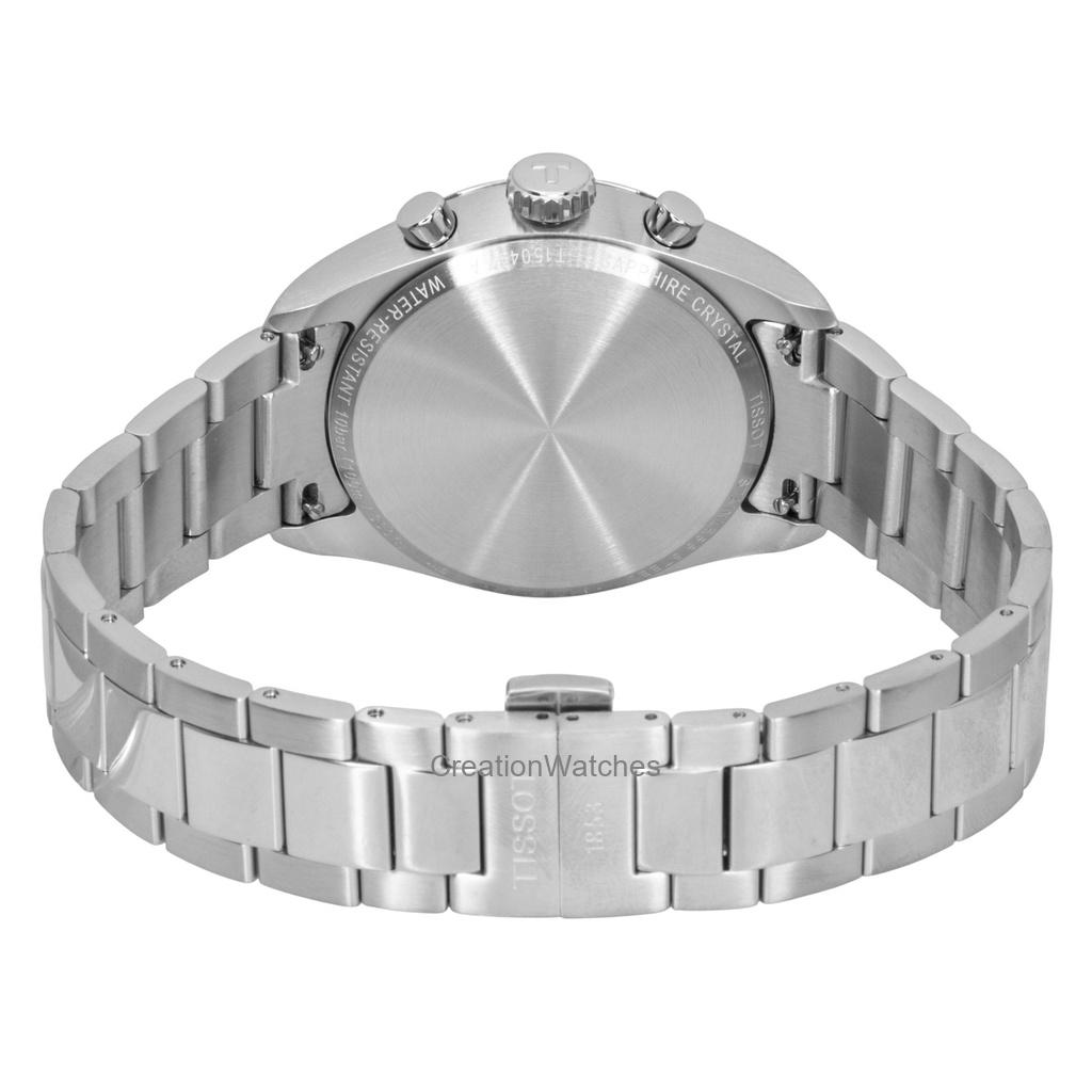 Tissot PR 100 Chronograph Stainless Steel Blue Dial Quartz T150.417.11.041.00 100M Men's Watch