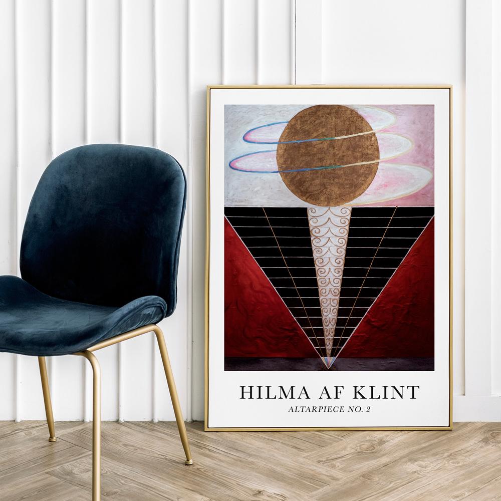 Plakat Hilma af Klint altarpiece