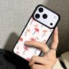 Capa Case for iPhone 17 Air 16 Pro Max 15 Plus 11 13 Mini 14 12 Back Phone Cover Animal Flamingo