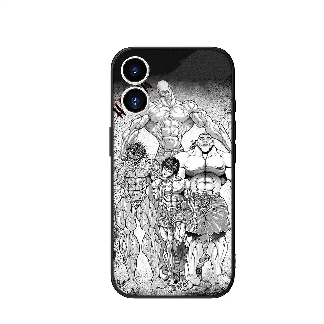 

Baki Cartoon Hanma Phone Cover Case for Samsung Galaxy S25 S23 S22 S24 FE Ultra Plus A56 A05 A06 A15 A16 A57 S7 Edge Casing Galaxy S22 5G