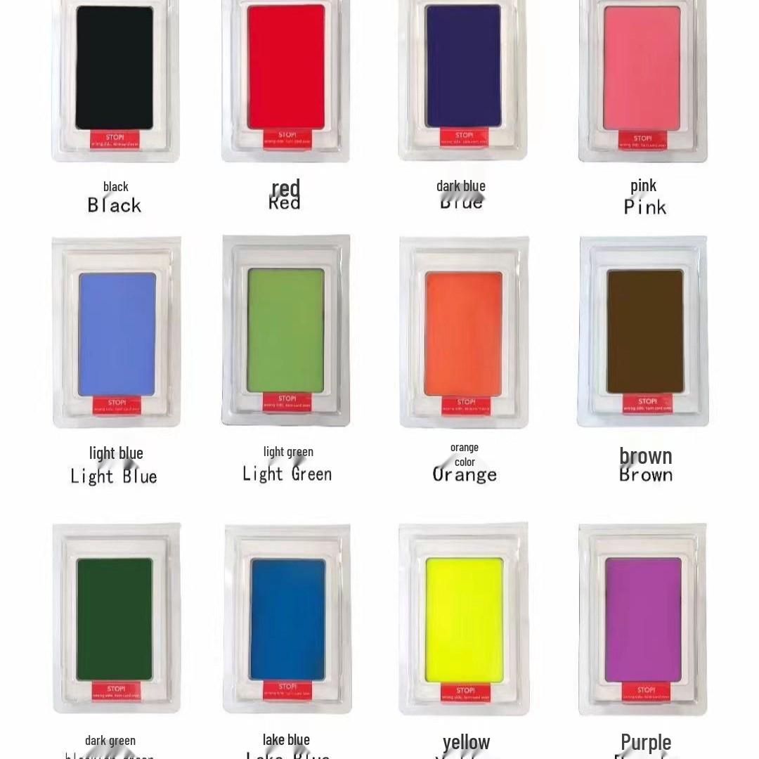 

Baby Handprint & Footprint Ink Pad, Pet Paw Print Set, Keepsake & Baby Shower Gift Light Blue