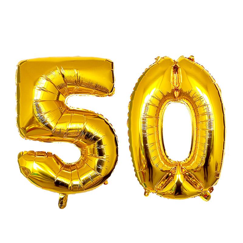 

2 шт./лот, 40 дюймов, большой размер, черное золото, воздушный шар с цифрами, воздушные гелиевые шары для 30, 40, 50 лет, декор для вечеринки в честь дня рождения 40inch