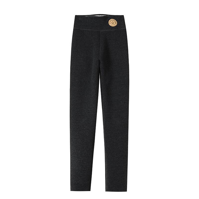 Extra thick fleece leggings autumn and winter women's outer cotton pants women's winter thickened women's new thermal pants