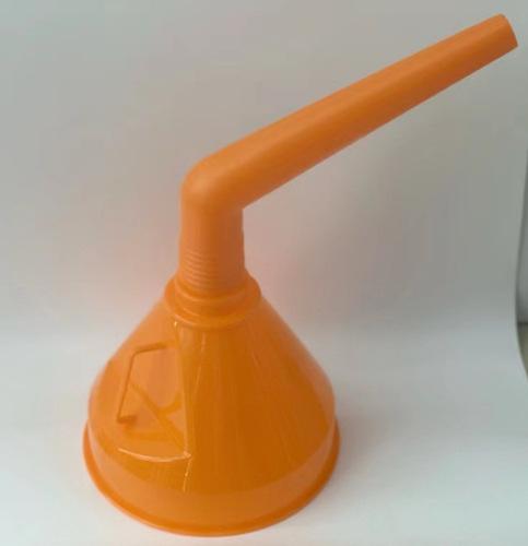 1 Pc Multi Functional Flexible Automotive Fuel Funnel: Spill-Proof Refueling & Oil Changing Tool with Wide Mouth & Handle