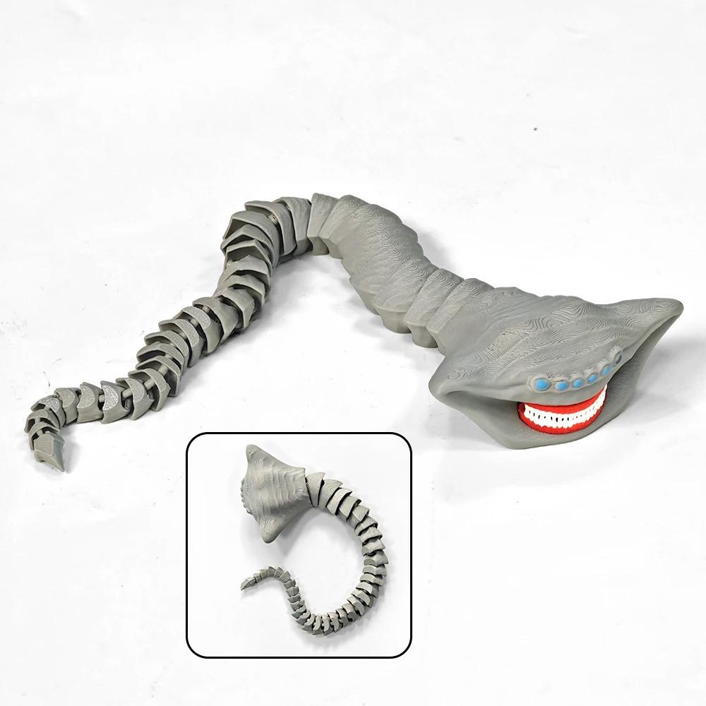 Neues Monster-Spiel Subnautica Tiefsee Actionfigur Modell, Räuber Fresser Bloop Gran Maja Monster Schreibtisch Ornament Spielzeug - 3D Gedruckt