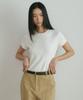 Lingseoul [2Pack] Classic Cotton Round T-Shirts (4Color)