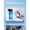 3-In-1 Multifunctional Portable Air Conditioner, Humidifier, Atmosphere Light Fan | USB Cooler with 16.91-Ounce Water Tank,9-Speed Settings