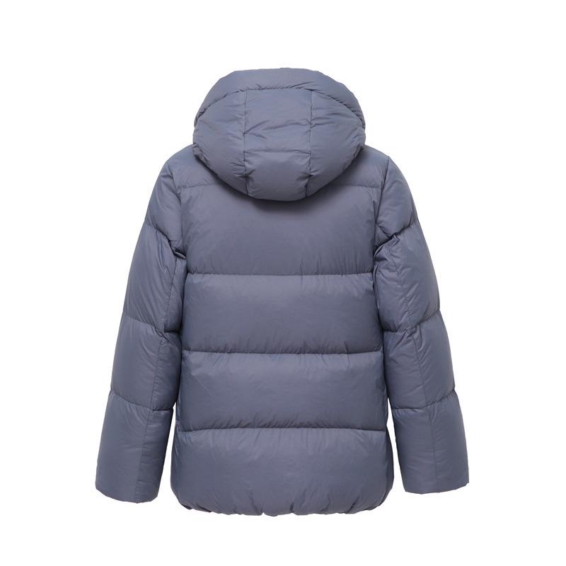 2024 Winter Women's Lightweight White Duck Down Jacket: Korean Short Loose Bread Coat