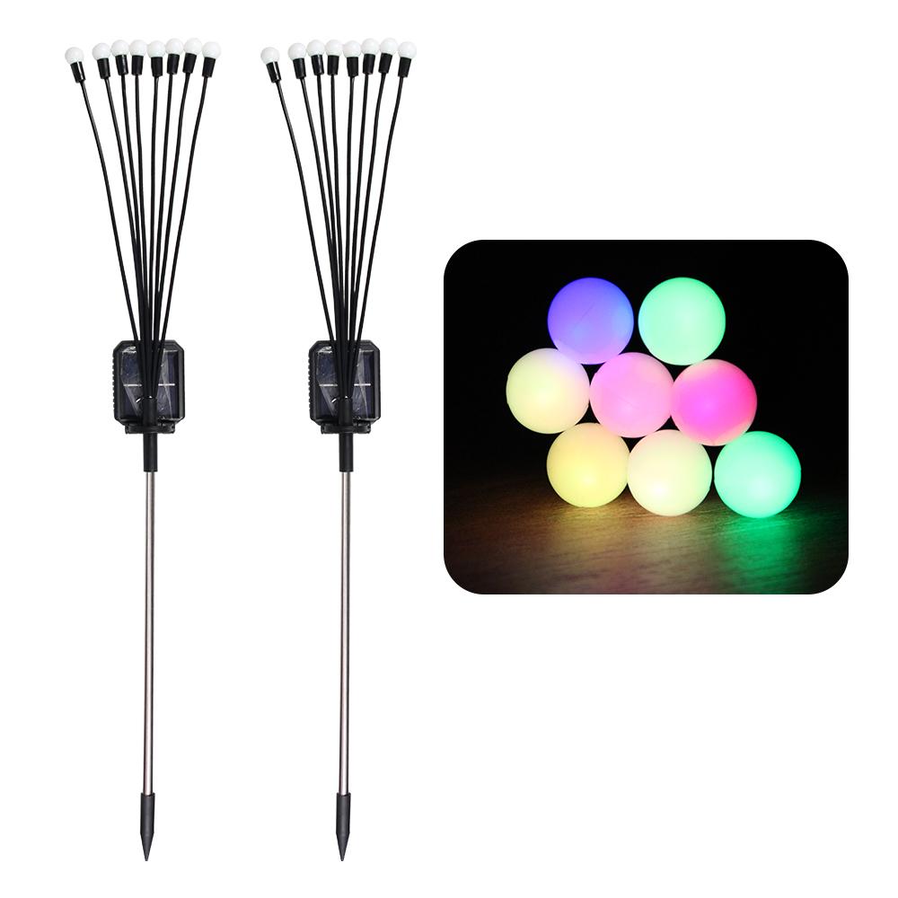 Solar Firefly Lamp Garden Decorative Light Landscape Yard Light Christmas Halloween Thanksgiving Easter gift Halloween Gift