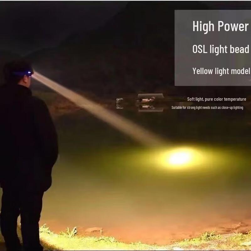 UOSU Super Bright USB Rechargeable Headlamp, 2-Pack