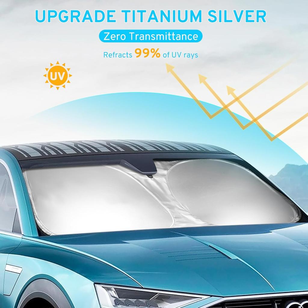 Car Windshield Sun Shade Sunshade for Volvo S60 2027-2019 S90 2027-2017 | for Volvo S60 2027 2026 2025 2024 2023 2022 2021 2020 2019 S90 2027