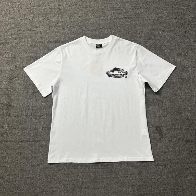 Corteiz Short Sleeve T-Shirt Mens Loose Fit Graphic Print Crew Neck Casual Streetwear Tee