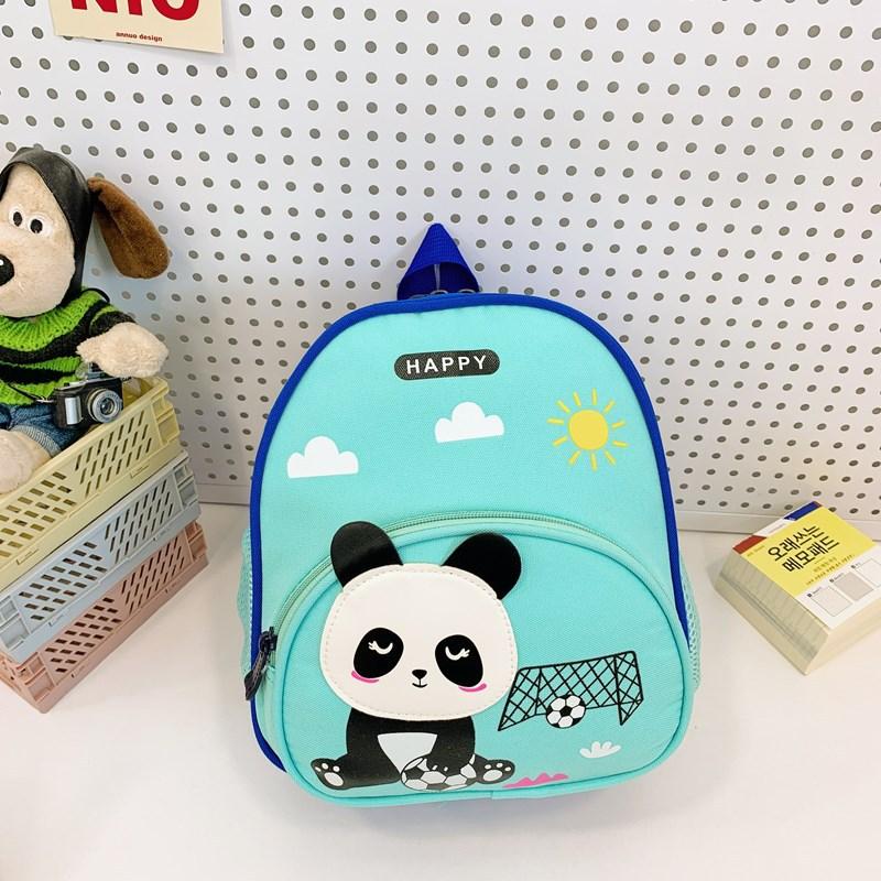 Kindergarten Primary School Students Schoolbag Cartoon Cute Little Panda Baby Backpack Children'S Backpack
