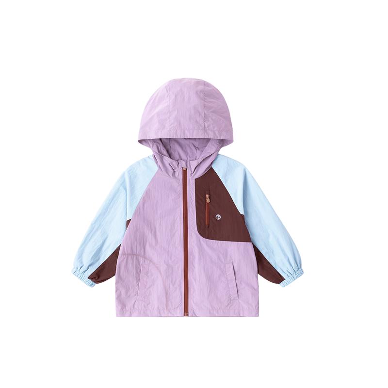 

Dudu Family Girls Water-Resistant Hooded Spring Jacket 90