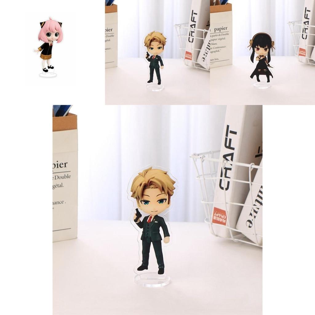 Unique Spy×family Stand Acrylic Figure With Twilight Yor Forger And Anya Ornament