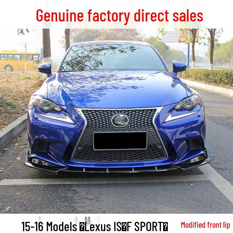 Ornament Bara Față Lexus IS 2015-2016: Bucșă Frontală Modificată și Accente de Colț