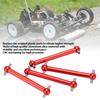 4pcs RC Metal Dog Bone Drive Shaft Front and Rear   Dog Bone for    02B 1Celsius10 RC Car Upgrade Parts