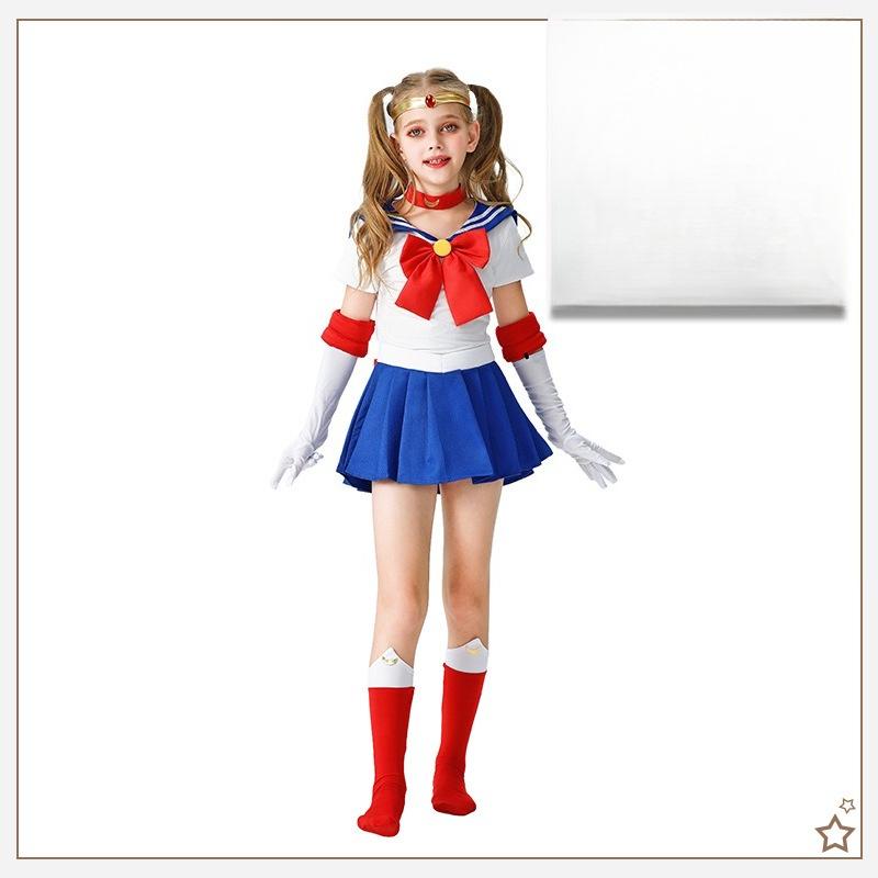 Anime Usagi Tsukino Cosplay Tērpi Jūrasmeiteņu