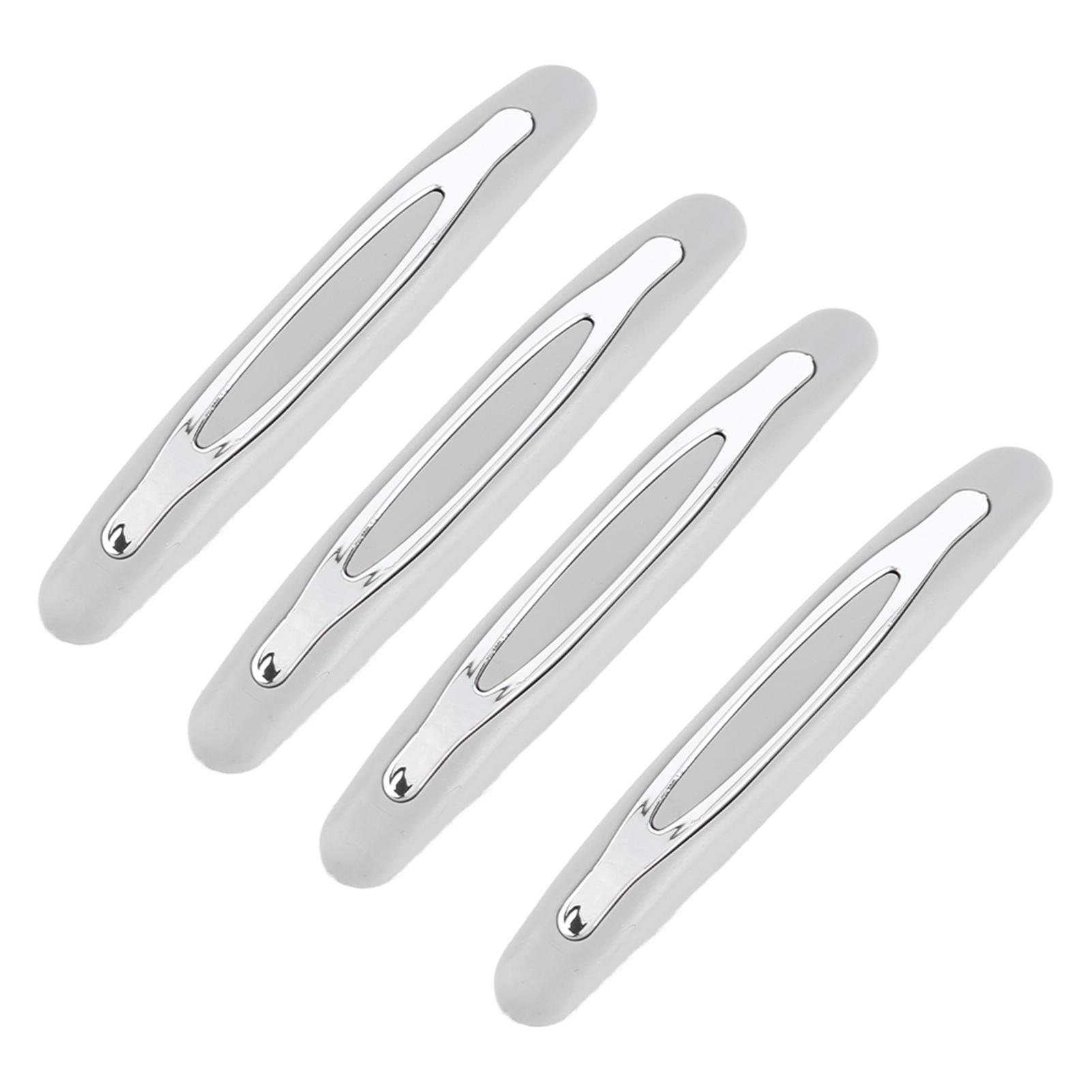 

4 шт. Защитные накладки на кромки дверей автомобиля, накладка, угловой бампер, защита от столкновений и царапин Grey серый