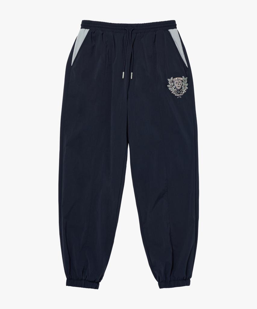 GOALSTUDIO Emblem Brush Lined Jogger-Navy