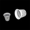 Planting Mesh Cup Hydroponic System Net Basket Soilless Flower Pot Plastic Plant Rooter Slotted Colonization Container 5/50Pcs