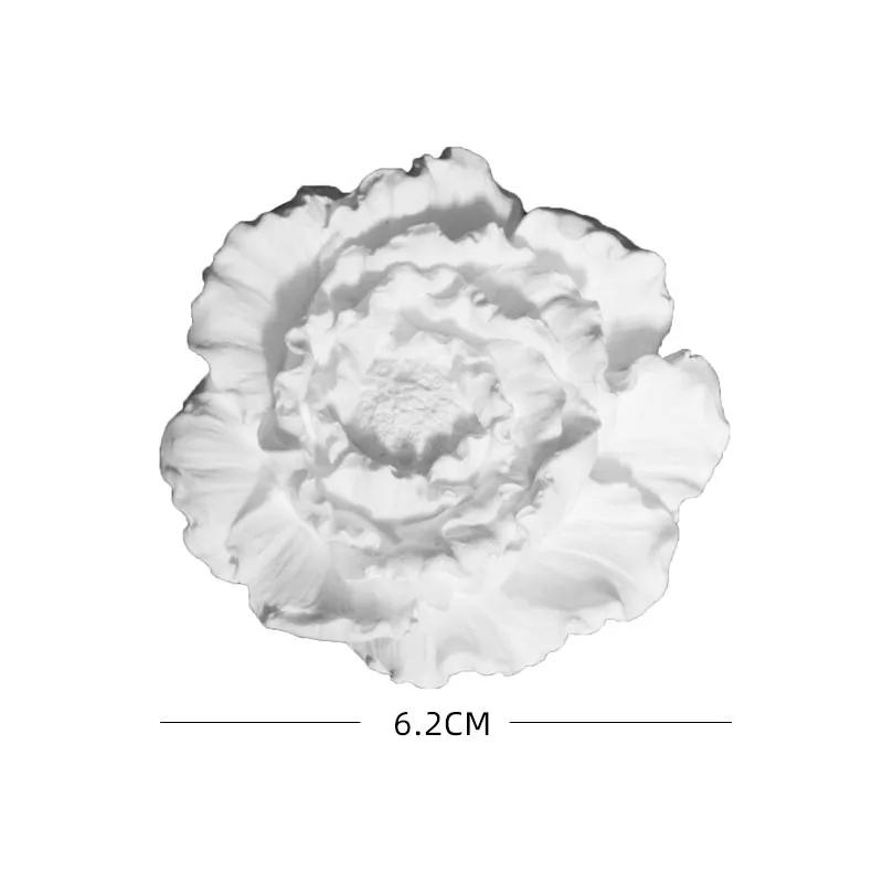 Jewelry Display Frame Creative Plaster Flower Ornament Earrings Receive Display Live Show Photo Props Decoration
