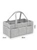 Large Felt Diaper Storage Tote Bag