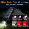 Super Brightness Folding  Work Light Long-Lasting Portable Searchlight Magnetic Flashlight  Outdoor