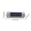 Solar Warning Lights For Car Super Bright LED Lights Indicators Anti-Collision Tail Lights Caution Lights Waterproof Solar
