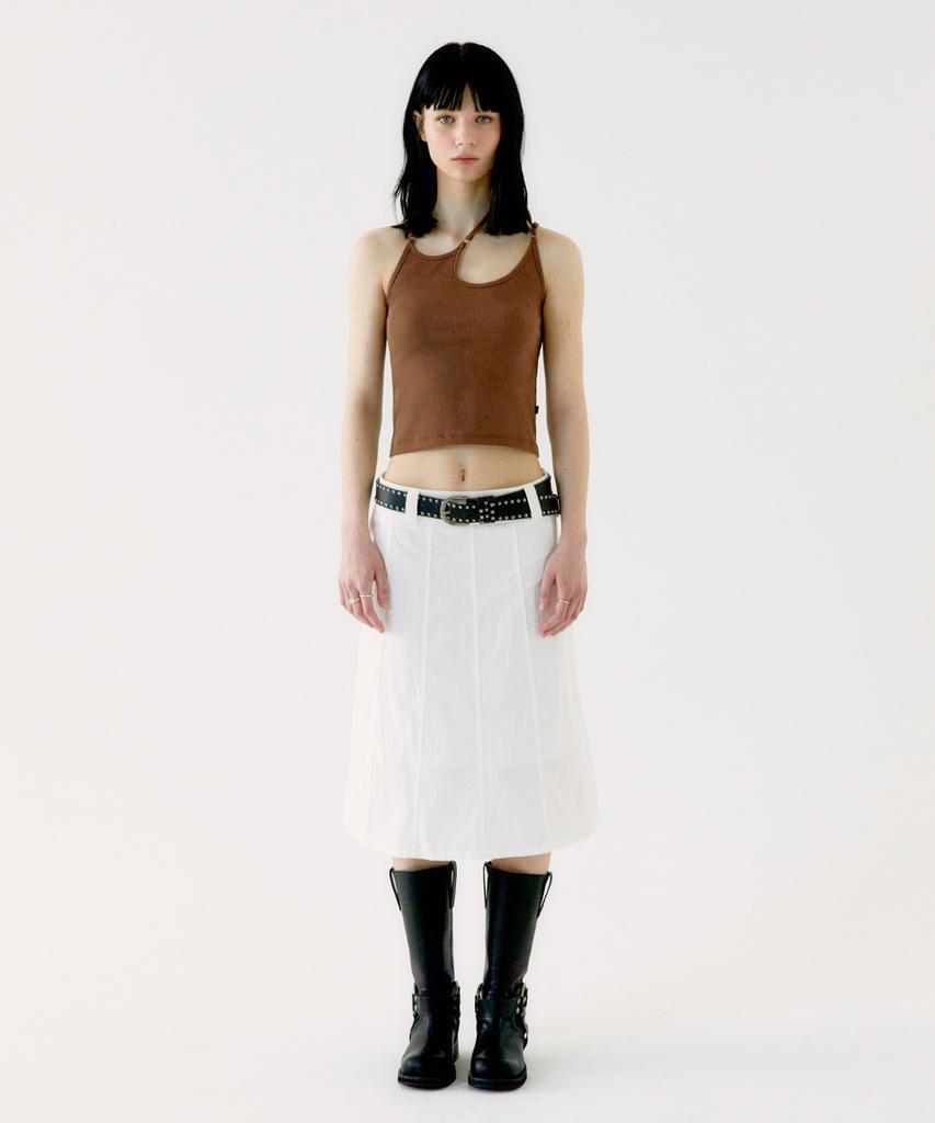 FASE String Line Top - Brown