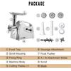 Electric Meat Grinder Mincer Meat Slicer 2800W for Pie Sausage Stuffer Maker Filler Machine Food Processor 110V/220V