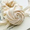 3D Rose Pearl Pendant Large Intestine Hair Tie Headband Women's Gentle Hair Accessories
