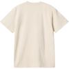 Carhartt WIP T-shirt Manches Courtes American Script Naturel Homme Streetwear I029956-05-XX
