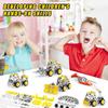 Building Blocks Toys Metal Engineering Vehicles Model Kit Block Toys 4 Models Construction Vehicles Building Sets for Kids
