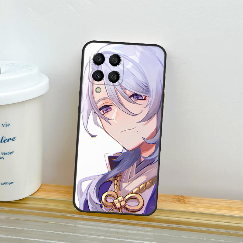 Genshin Impact Kamisato Ayato Case For Samsung Galaxy M53 M13 M06 M16 M31 M11 M35 M55 M15 M56 M36 M12 M32 M52 M14 M34 M54