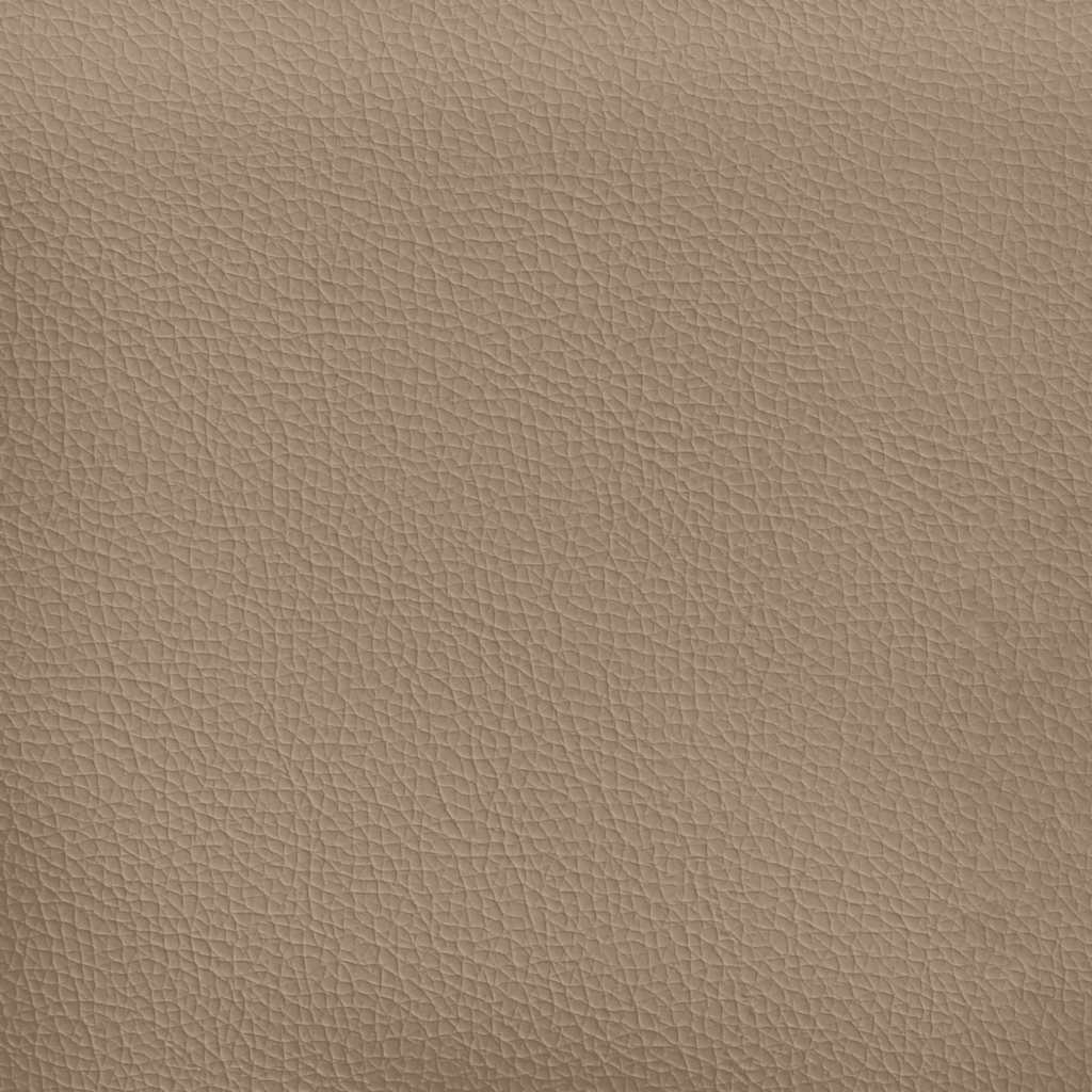 Bed Frame without Mattress  Hvar  Cappuccino Brown 100x200 cm Faux Leather
