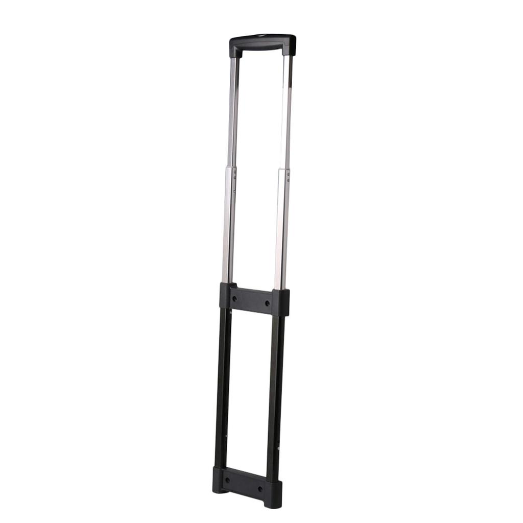 SHANOER Suitcase Handle, Telescoping Handle, Replacement Drawbar for 20-inch Suitcases, Aluminum Alloy, Silver & Black, R001#